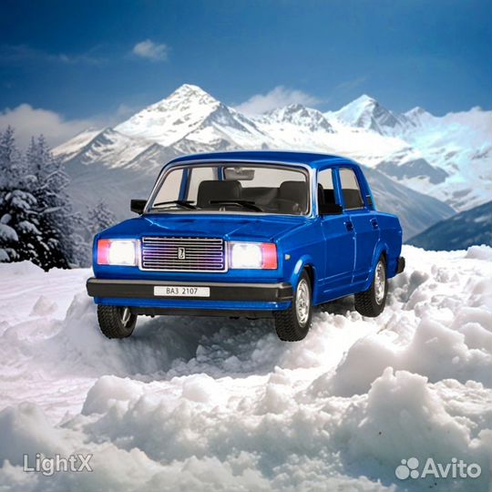 Машинка металлическая 2107