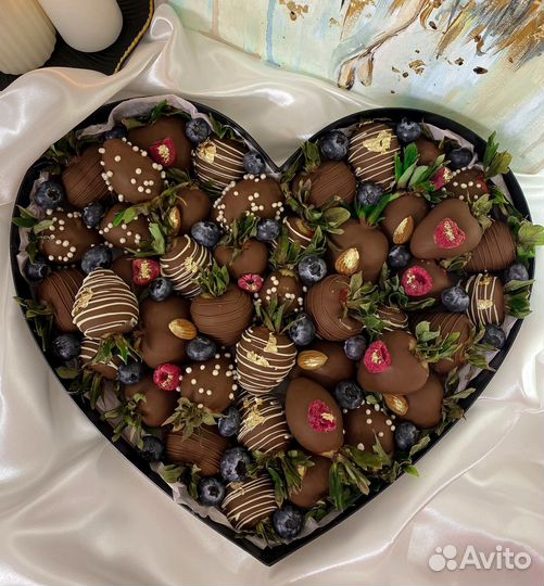 Клубника в шоколаде Букеты Наборы День Учителя