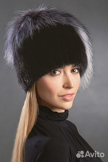 Шапка норка новая
