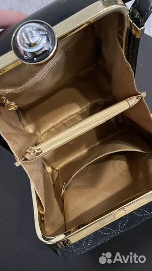 Сумка женская замша лакированная