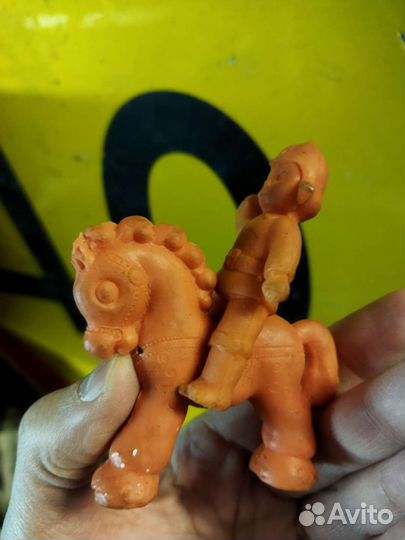 Мальчиш кибальчиш всадник на коне мки резина СССР