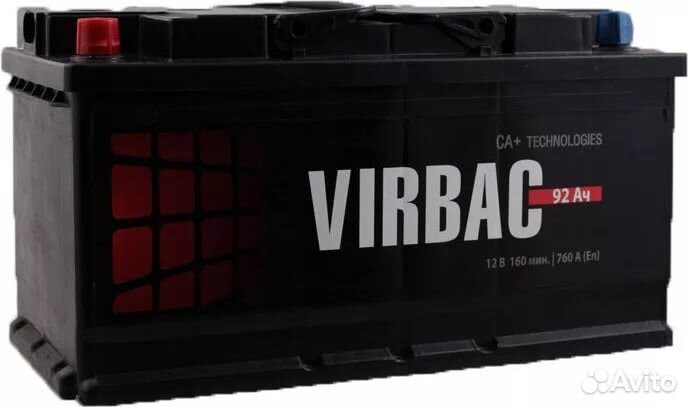 Virbac 95 А/ч Аккумулятор