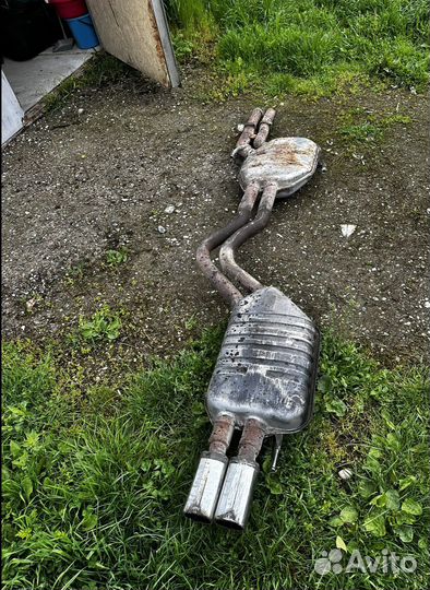 Глушитель mercedes 140