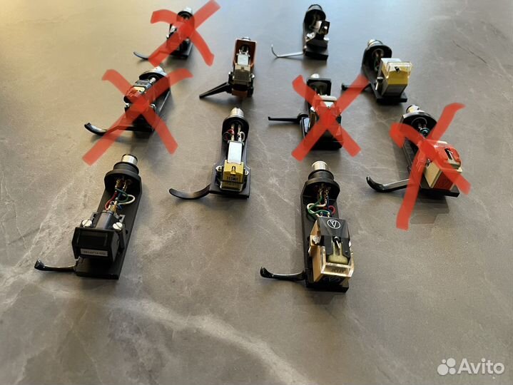 Картриджи для винила Звукоснимающие головки Шеллы