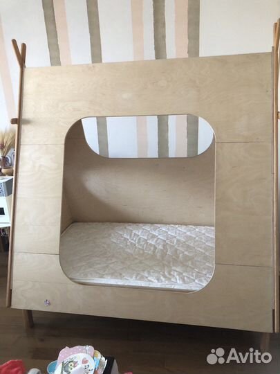 Детская кровать домик бу