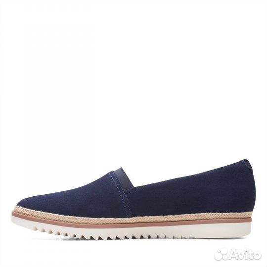 Женские балетки Clarks Serena Paige 26165070 синий