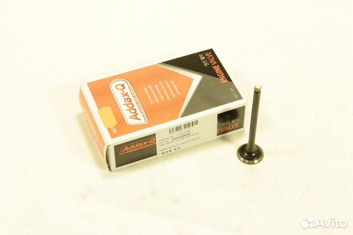 Клапан впускной dohc