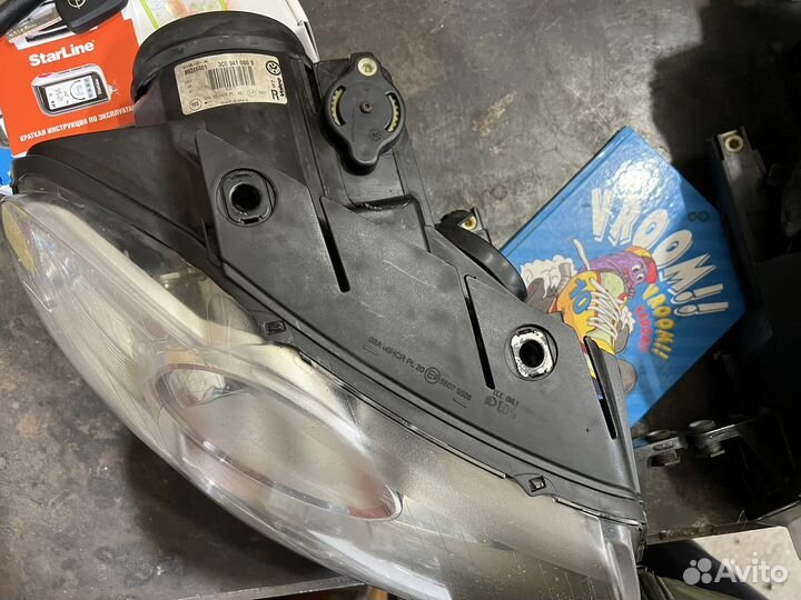 Фара volkswagen passat b6