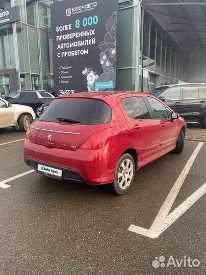 Peugeot 308 1.6 AT, 2011, 129 000 км