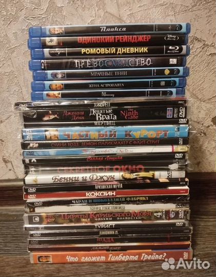 DVD + Blu-ray Диски с фильмами (комплектами)