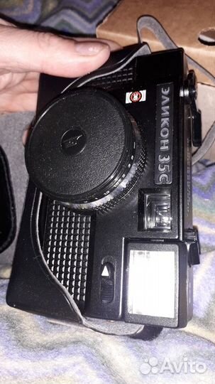 Плёночный Фотоаппарат эликон35С 1972 года СССР