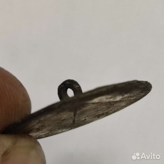 Царская пуговица с гербом Санкт-Петербурга