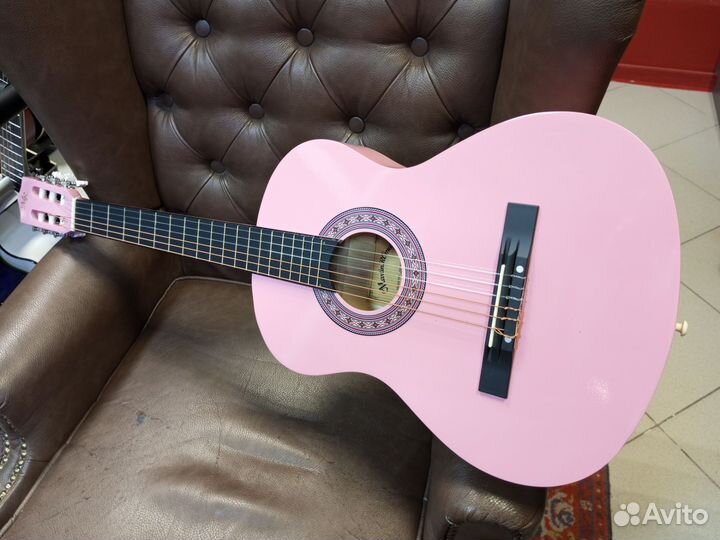 Martin Romas 3/4 классическая гитара новая розовая