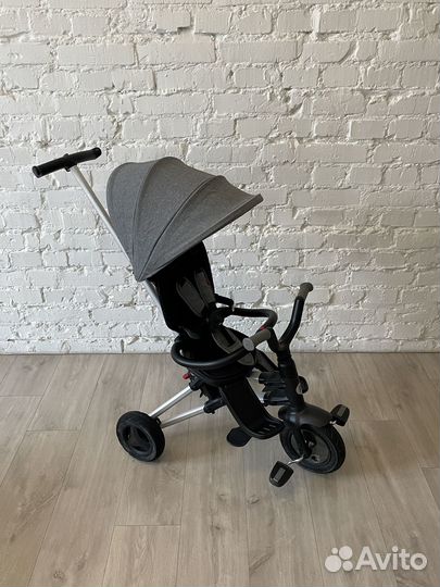 Трехколесный складной велосипед QPlay Nova Grey се