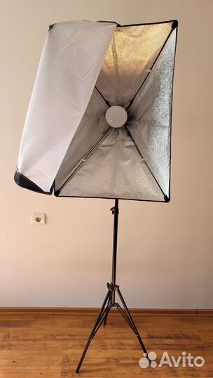 Софтбокс 50х70см, E27, 1 лампа