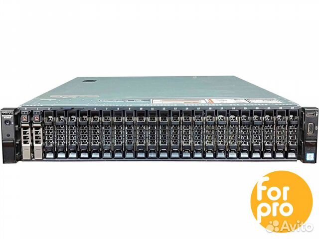 Сервер dell R730xd 26SFF 2xE5-2667v4 32GB, H730p