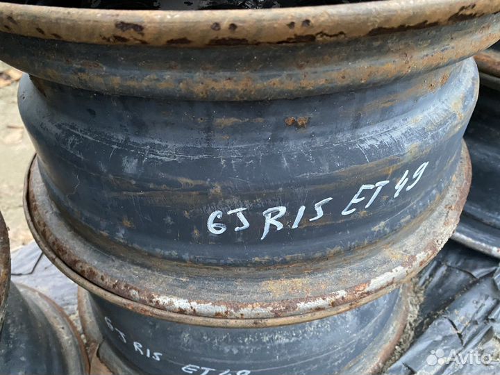 Диски штампованные r15 Mercedes E w124