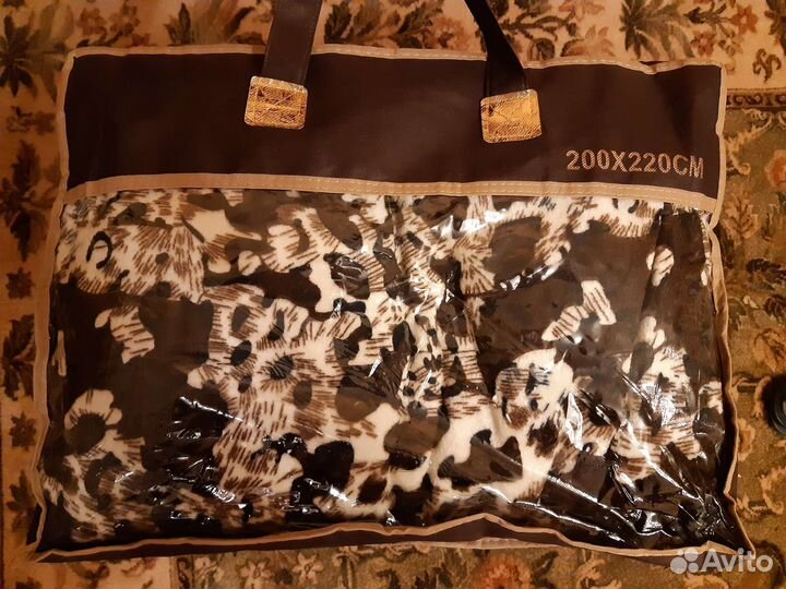 Плед новый 180 на 230