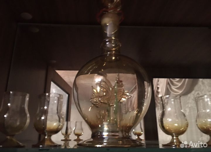 Бокалы, рюмки, вазы времён СССР