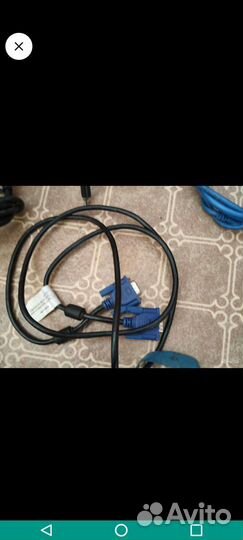 Кабеля, провода, hdmi, VGA и др