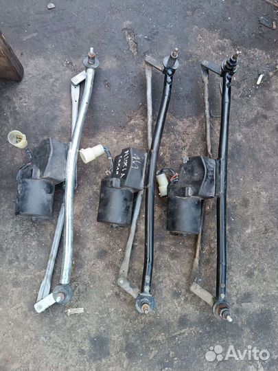 Трапеция моторчик дворников Нексия