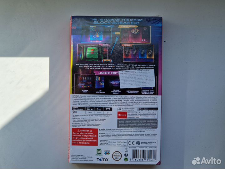 Игры для nintendo switch катриджи