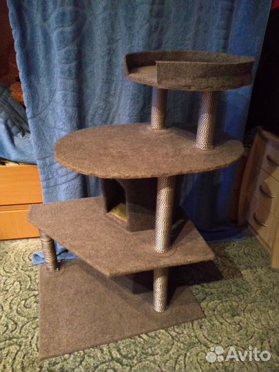 Кошачий домик, ручная работа