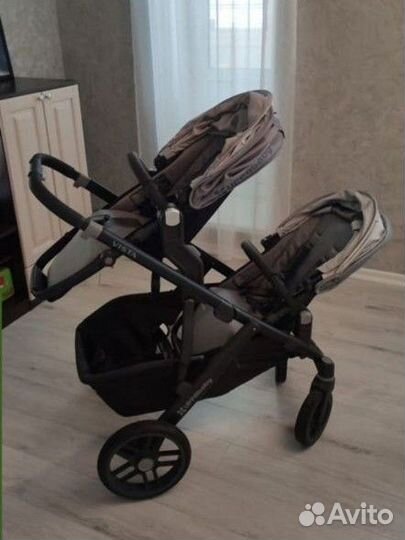 Коляска uppababy vista для погодок двойни 3 в 1