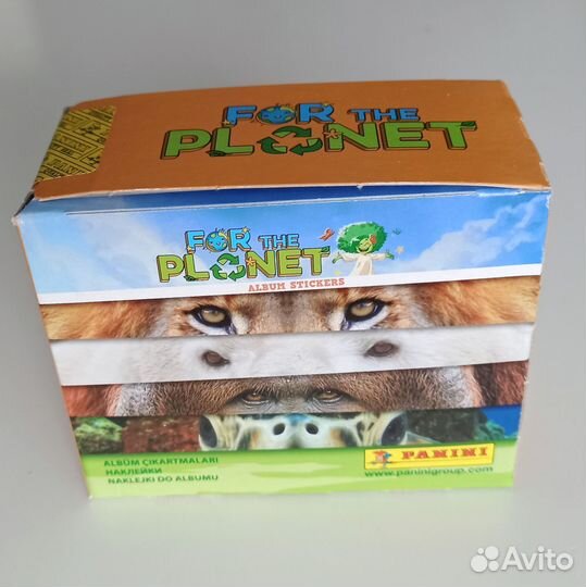 Panini Animals 2021. For the Planet - Блок наклеек