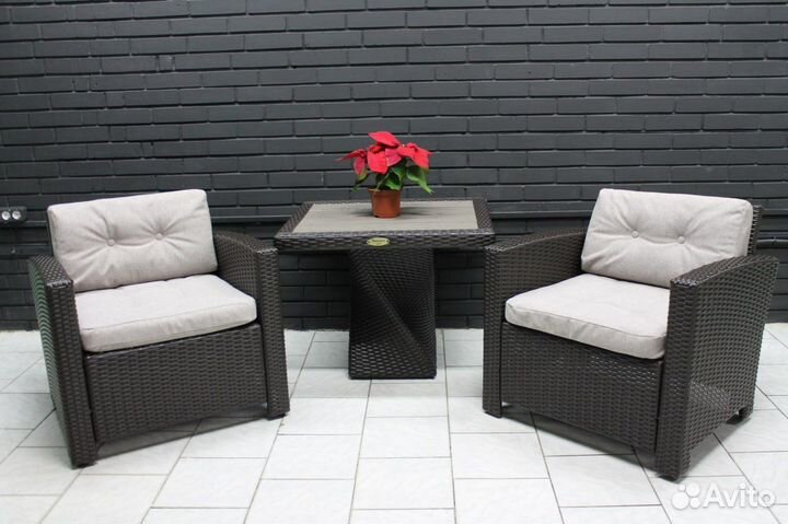 Мебель из ротанга / Кресло из ротанга / Стол из ро