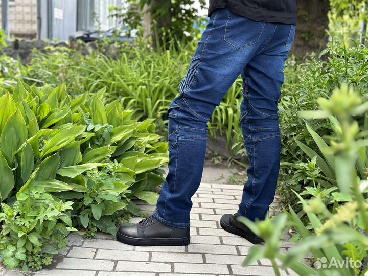 Мотоджинсы с защитой