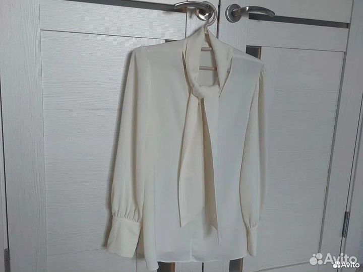 Блузка mango /манго айвори размер 46 (М)
