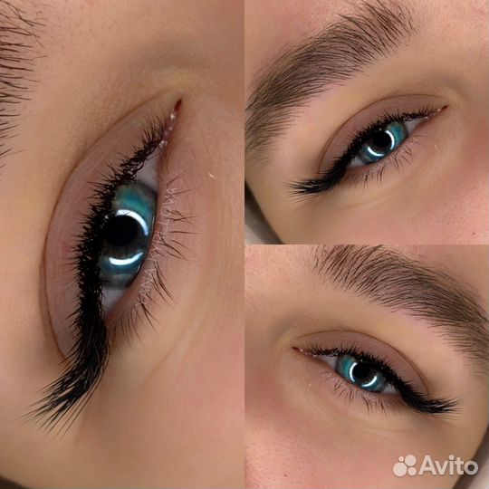 Наращивание ресниц/архитектура бровей