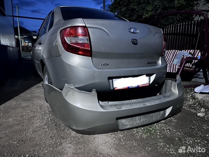 Бампер задний лада гранта