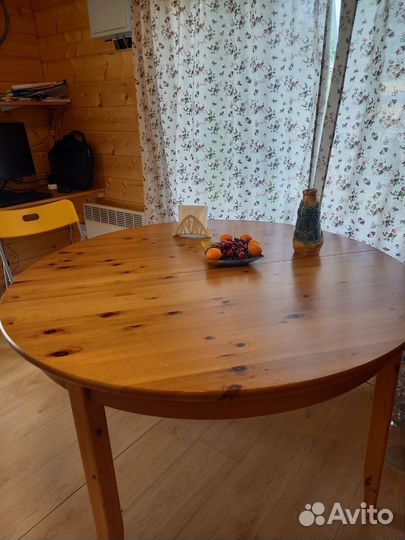 Стол круглый раздвижной IKEA