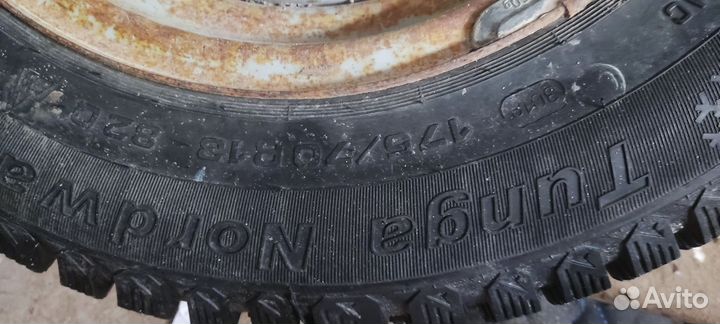 Колеса зимние tunga nordway2 r13 175*70 4*98