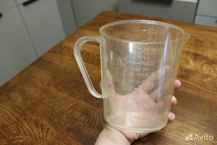 Мерный стакан пластик СССР