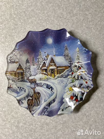 Зимнее блюдо/салатник