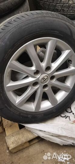 Диски R16 5X114.3, с новой резиной