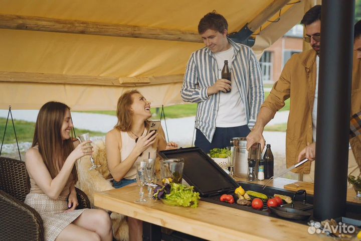 Гриль столь барбекю