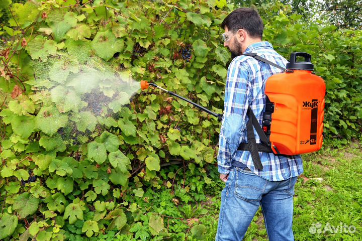 Опрыскиватель садовый аккумуляторный