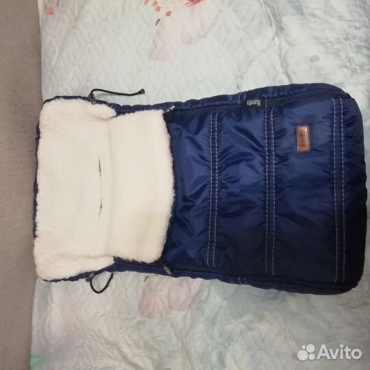 Зимний конверт в коляску