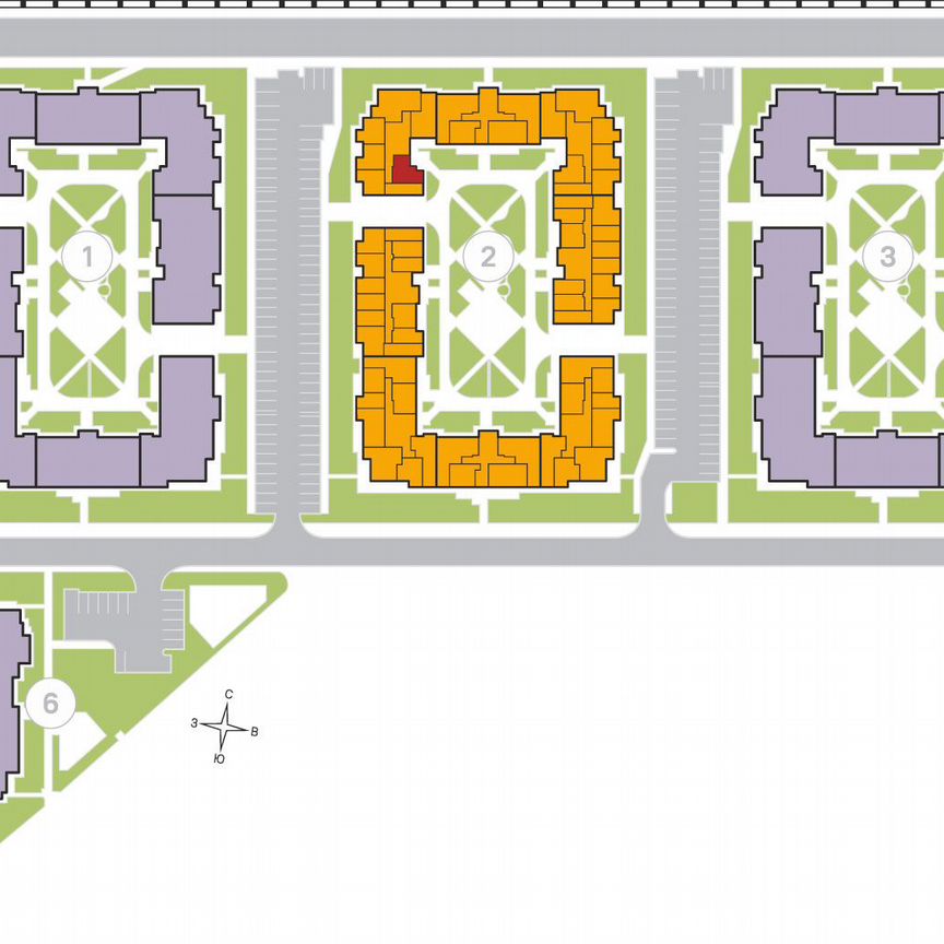 1-к. квартира, 39,9 м², 1/4 эт.