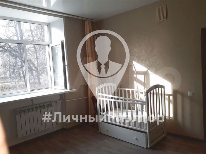 Комната 34,8 м² в 2-к., 1/4 эт.