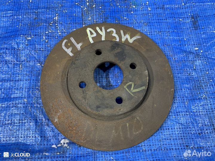 Тормозной диск на mazda demio DW3W ZJ