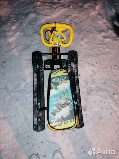 Детский снегокат