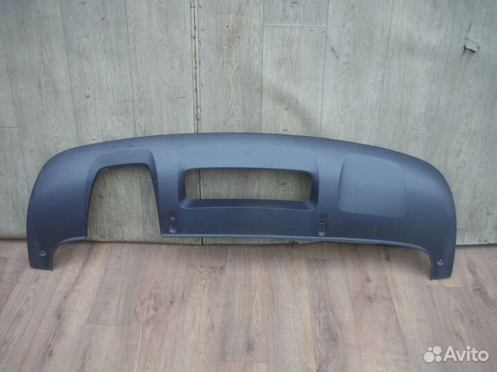 Юбка заднего бампера audi Q3 2012