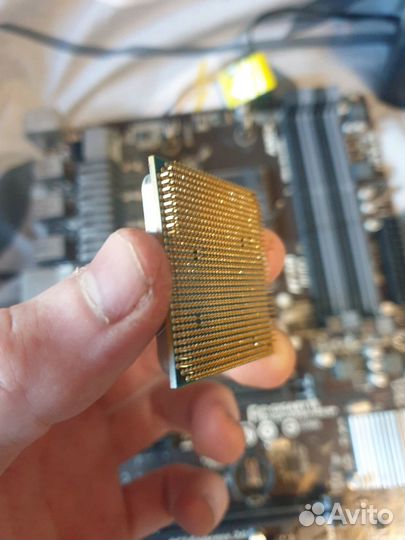 Материнская плата AM3+ gigabyte ga-970a-ds3p +проц