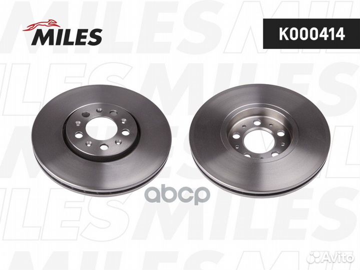 K000414 miles Диск тормозной передний вент. K00