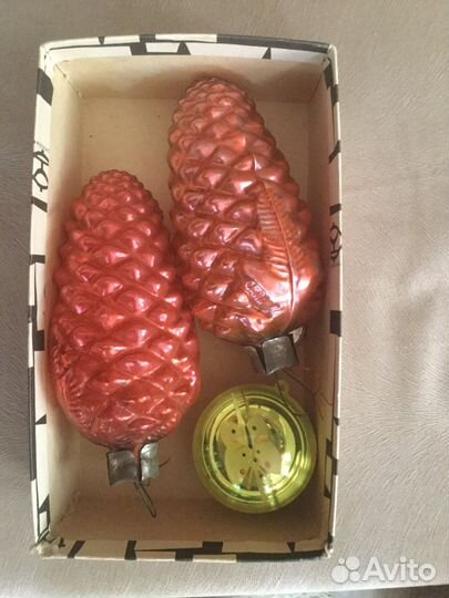 Елочные игрушки СССР